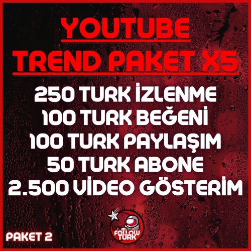  ⭐5X  GERÇEK TREND PAKETİ 2 + GARANTİ⭐